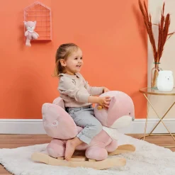 Nattou Swings & Rockers>Rocking Toy Fox Alice - Pink