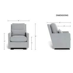 Monte Rockingchair Comos Dune Walnut