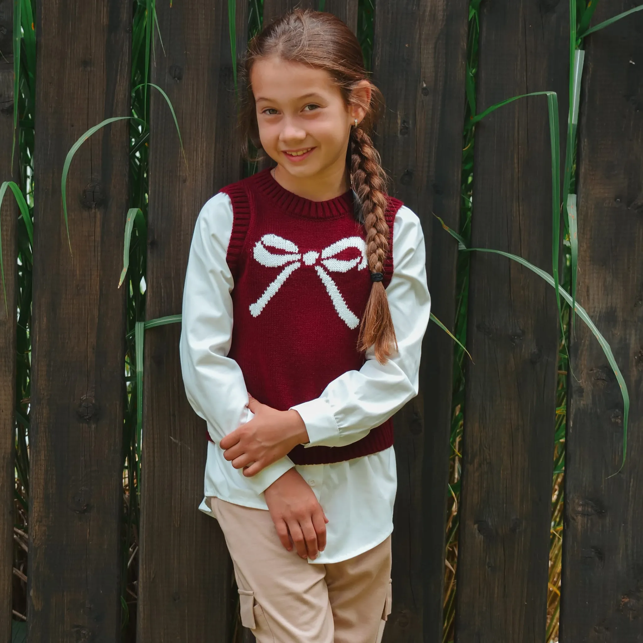 Kids Look Tops>Romance Fooler Shirt 7-14