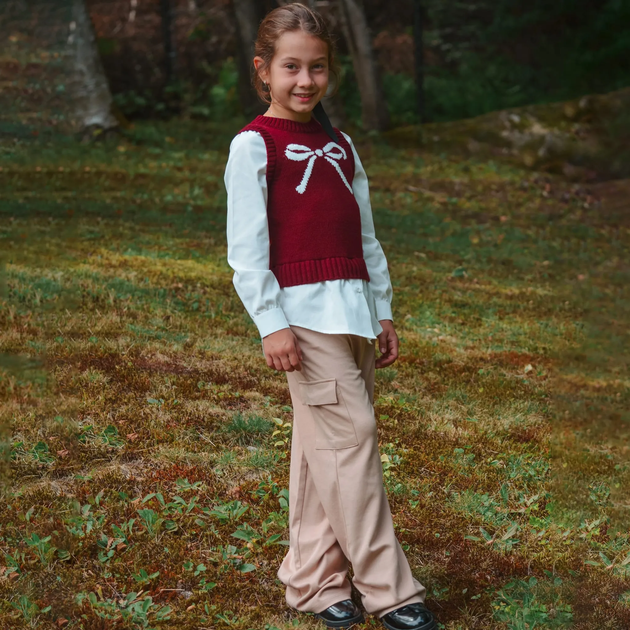 Kids Look Tops>Romance Fooler Shirt 7-14