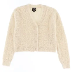 Kids Look Fleeces And Sweatshirts|Tops>Romance Knit Cardigan 7-14