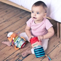 Lilliputiens Developmental Toys>Rouleau Sonore Jack le Lion