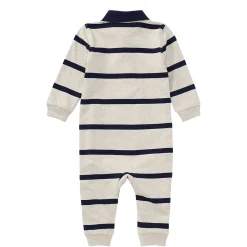 BOY Polo Ralph Lauren Rugby Stripe Romper Nb-12m