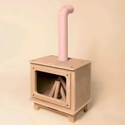 Oramood Kid'S Tables & Chairs>Rustik Fireplace - Naturel/Pink