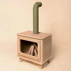 Oramood Rustik Fireplace - Naturel/Sage