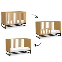DaVinci Ryder 3-in-1 Convertible Crib - Honey