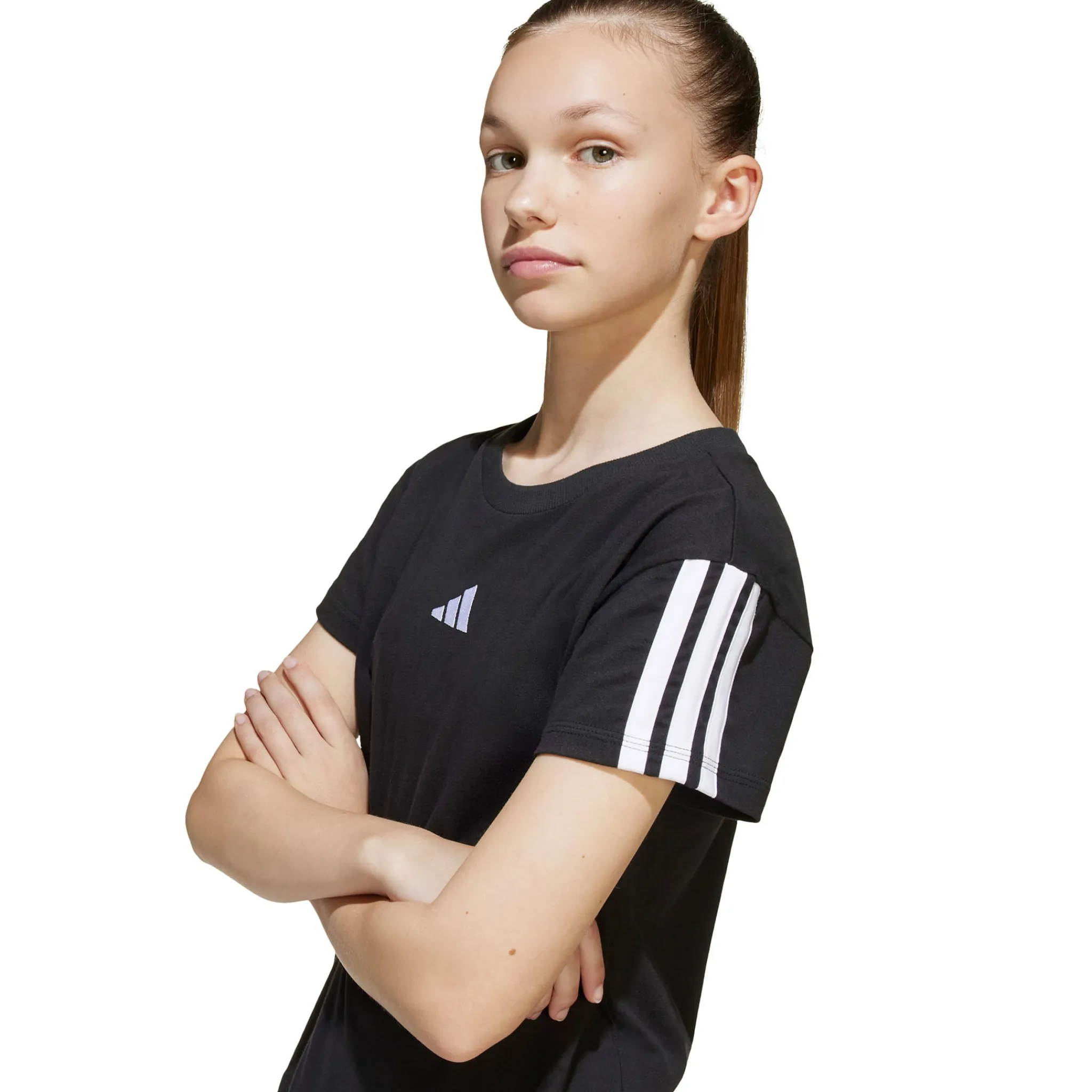 Kids Adidas 3S Tee 160 7-16y