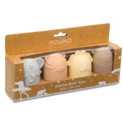 Nouka Bath Toys|Bath Accessories>Safari Bath Toys (4) - Land Safari
