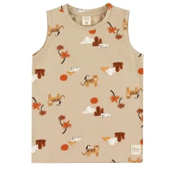 Kids/BOY Camp by Birdz Tops>Safari Tank Top 2-8y