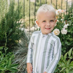 BOY Current Tyed Swimsuits|Swimsuits>Stripes Uv Sunsuit 3-18m