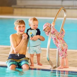BOY Color Kids Swimsuits>Sail Boat Rashguard 9-18m