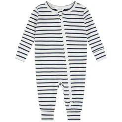 BOY Firsts par Petit Lem Sailboat Striped Pajamas 0-12m