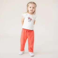Nano Dresses, Skirts & Outfits>Sailor Ribbed Pant Set 6-24m