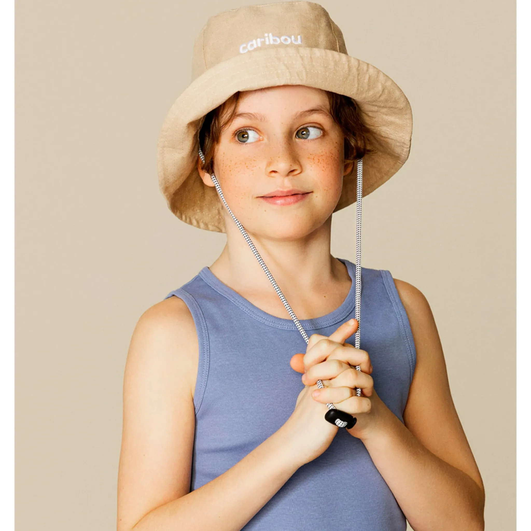 Kids/BOY Caribou Sand Bucket Hat 2-12y