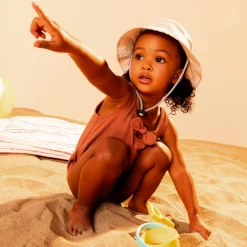 BOY Caribou Sand Bucket Hat 4-18y
