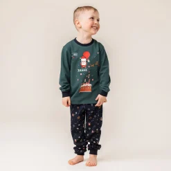 Kids/BOY Nano Pajamas & Bathrobes>Santa Claus Pajamas 2-12