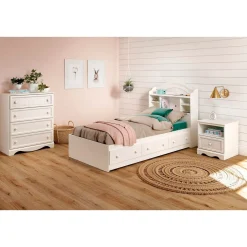 South Shore Savannah 4-Drawer Chest - Pure White