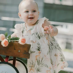Deux par Deux Dresses, Skirts & Outfits>Savannah Dress 3-24m