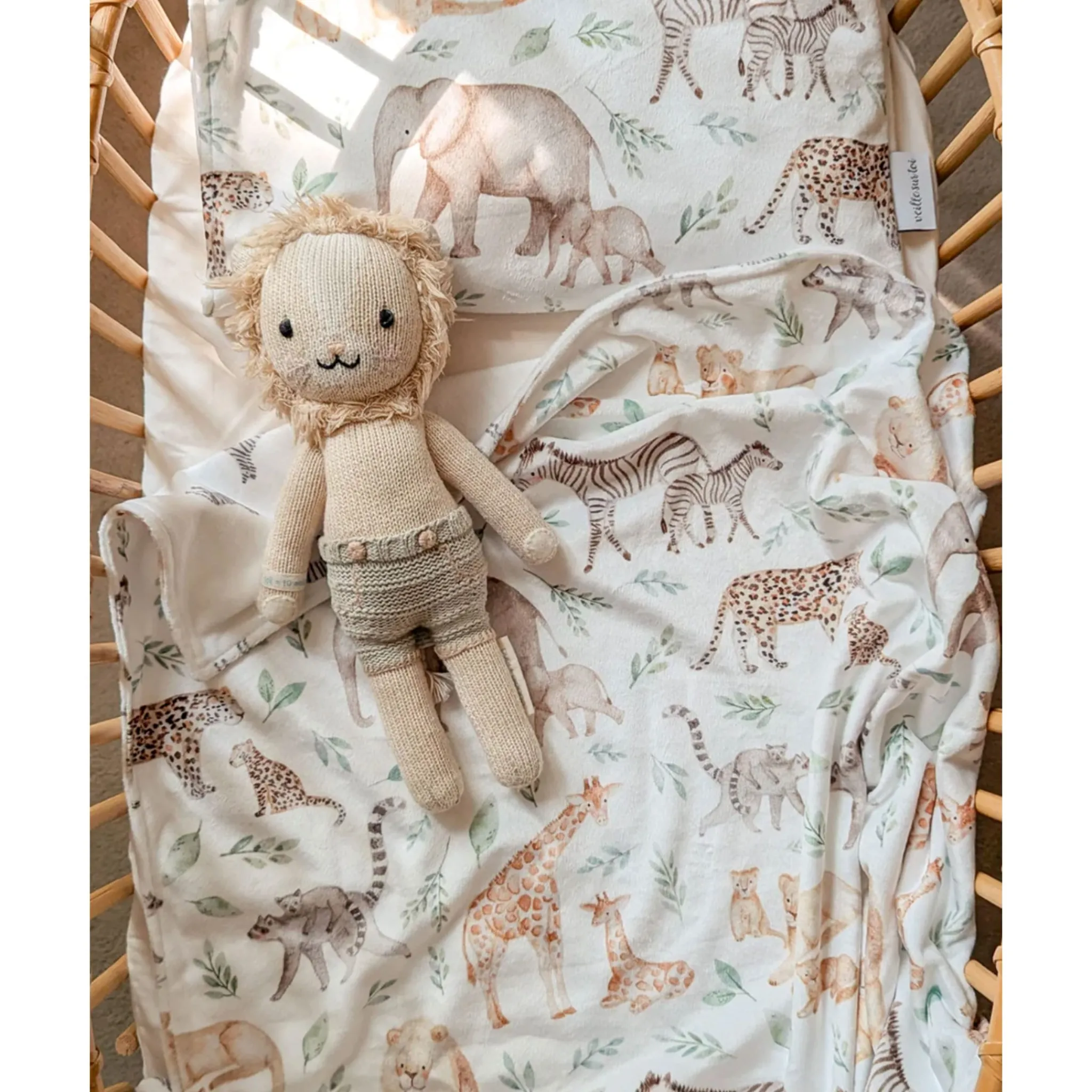 Kids Veille sur Toi Blankets|Blankets>Savannah-monki Blanket