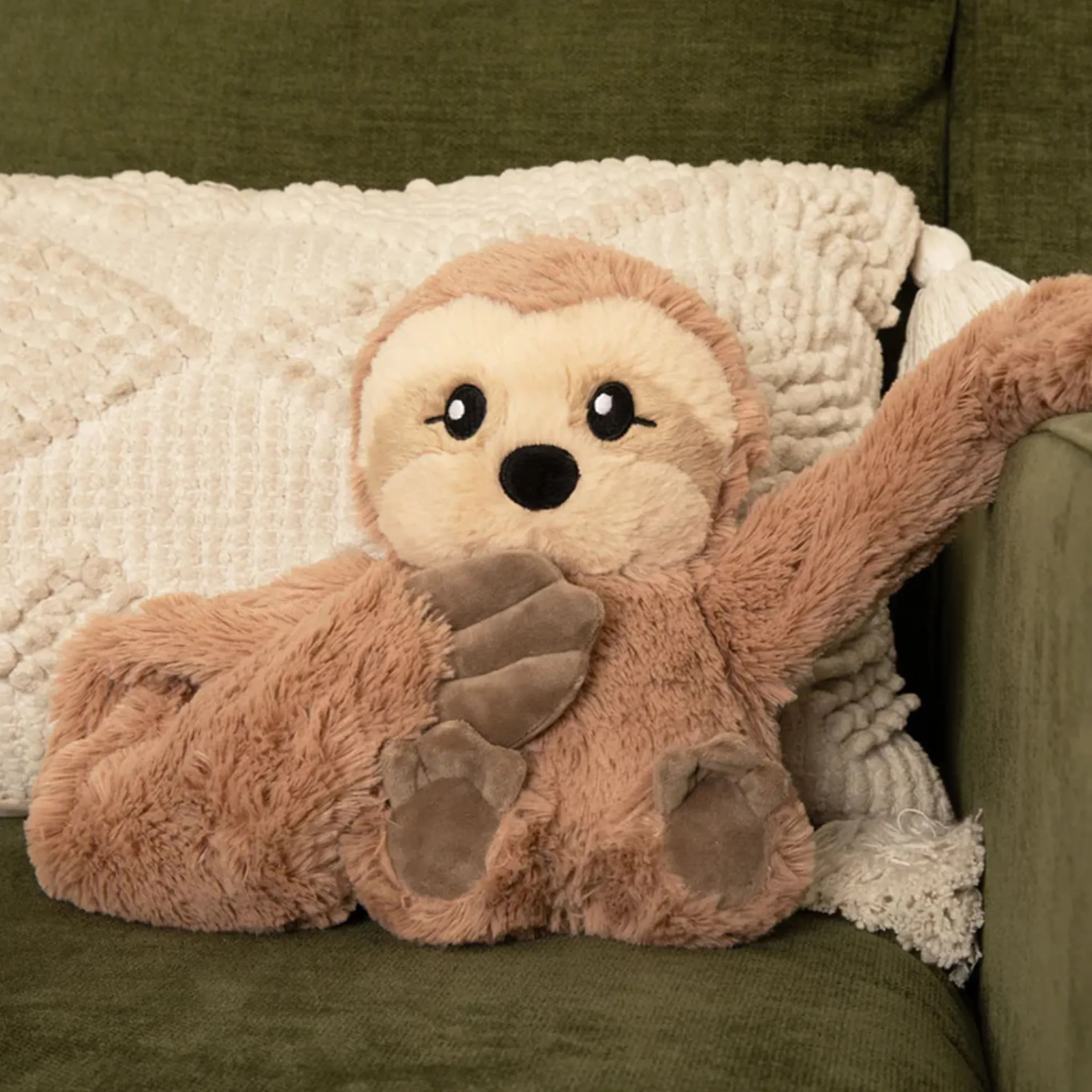 Kids Hugimals Sawyer sloth plush weighted 1.