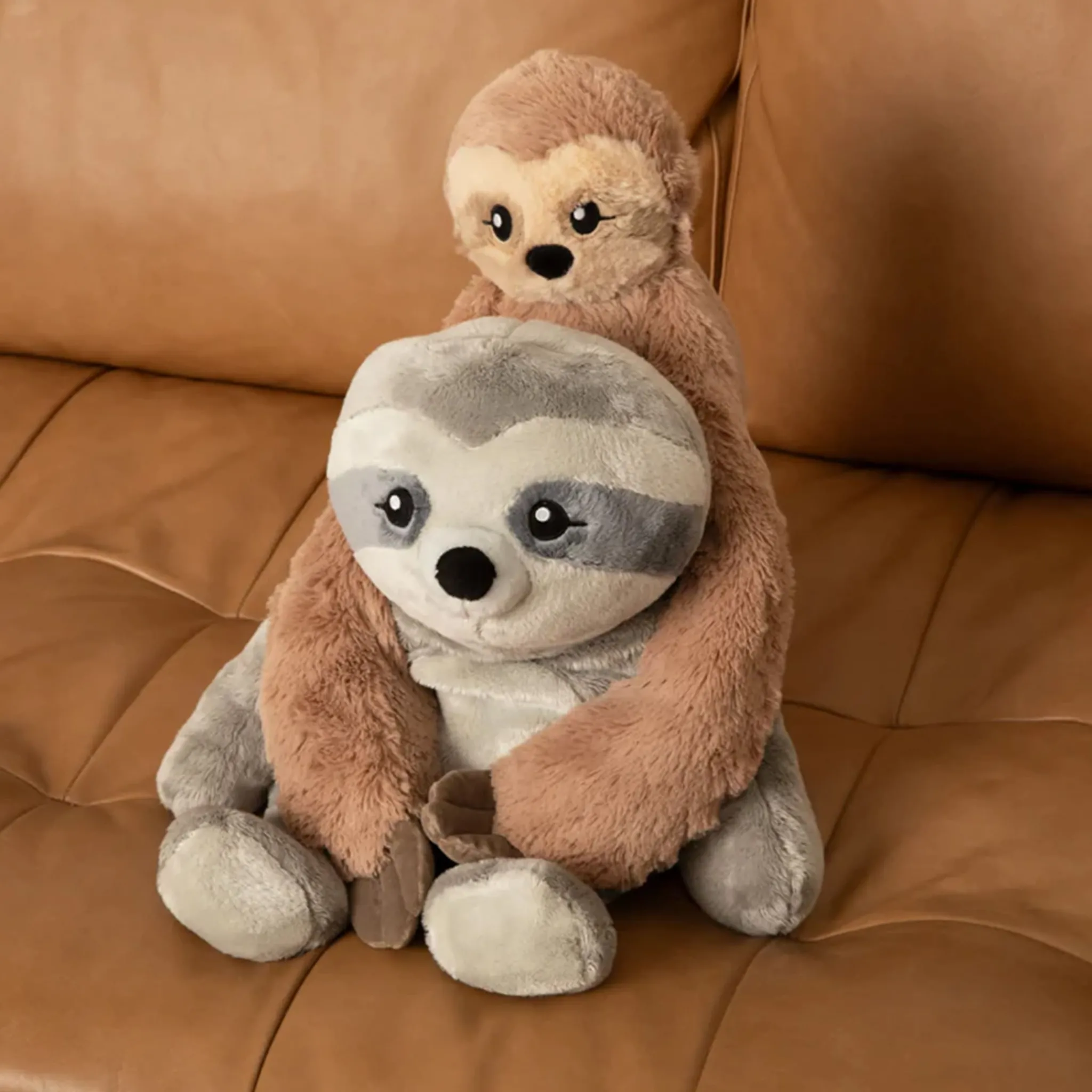 Kids Hugimals Sawyer sloth plush weighted 1.