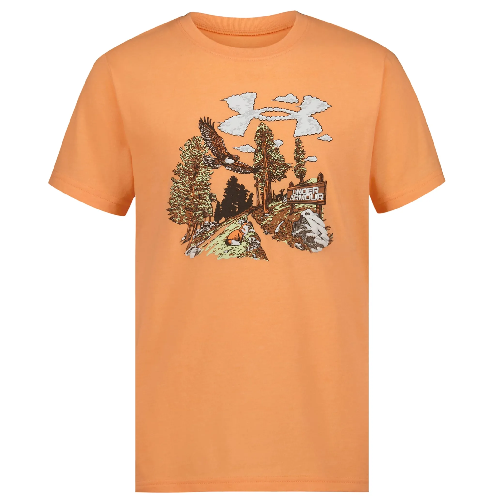 Kids/BOY Under Armour Scenic Trail Tee 8-16