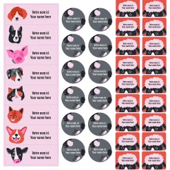 Kids Clement - Impressions School Name Labels - Animals