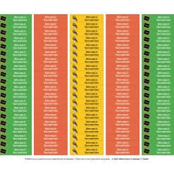 Kids Clement - Impressions School Name Labels - Little Wolf