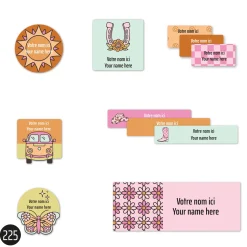 Kids Clement - Impressions School Name Labels - Rodeo