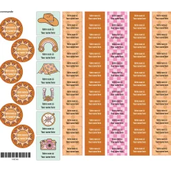 Kids Clement - Impressions School Name Labels - Rodeo