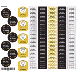 Kids Clement - Impressions School Name Labels - Scandinavian