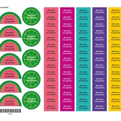 Kids Clement - Impressions Personalized Name Labels|Personalized Name Labels>School Name Labels - Tropical