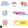 Kids Clement - Impressions School Name Labels - Unicorn