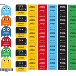 Kids Clement - Impressions School Name Labels - Video games
