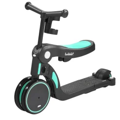 Kids Larktale Summer Activities|Bikes And Accessories>Scoobi™ 5-in-1 Convertible Scooter - Green
