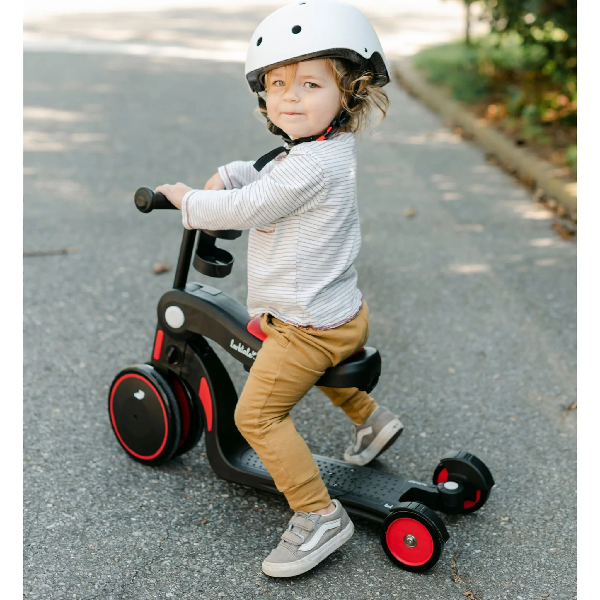 Kids Larktale Summer Activities|Bikes And Accessories>Scoobi™ 5-in-1 Convertible Scooter - Green