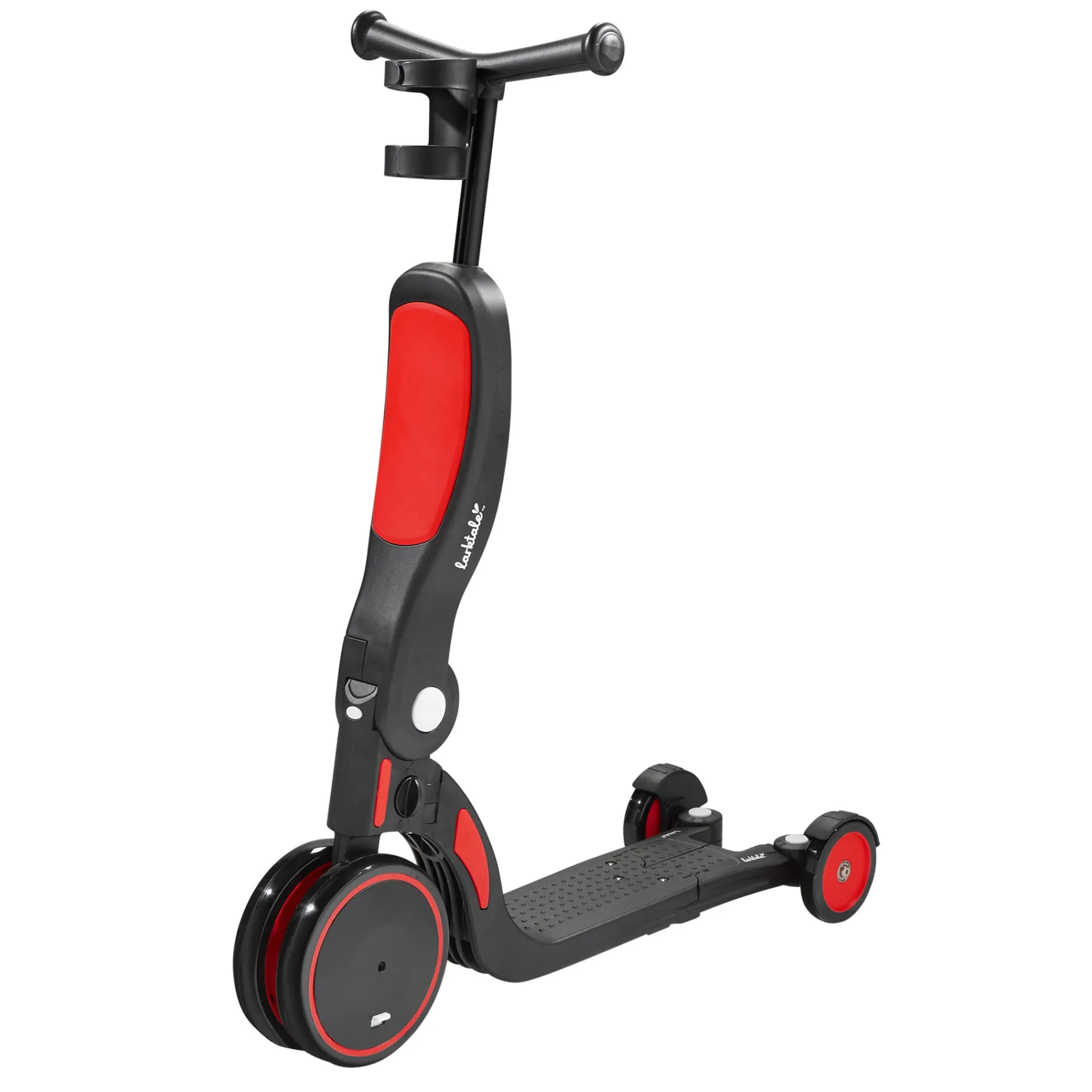 Kids Larktale Scoobi™ 5-in-1 Convertible Scooter - Red