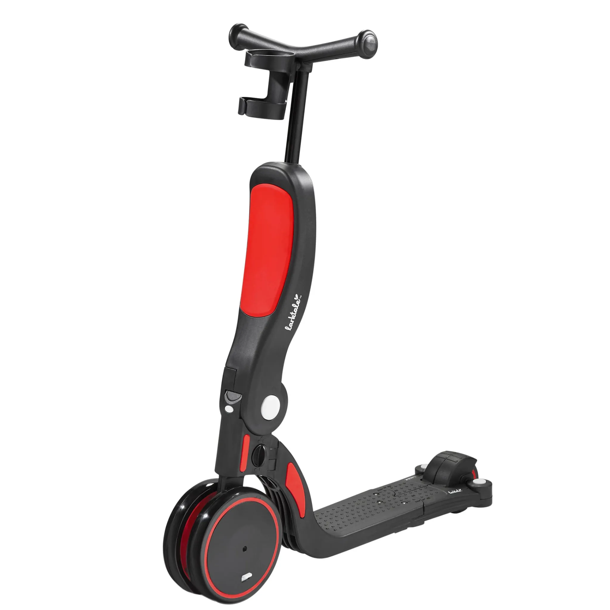 Kids Larktale Scoobi™ 5-in-1 Convertible Scooter - Red