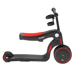 Kids Larktale Scoobi™ 5-in-1 Convertible Scooter - Red