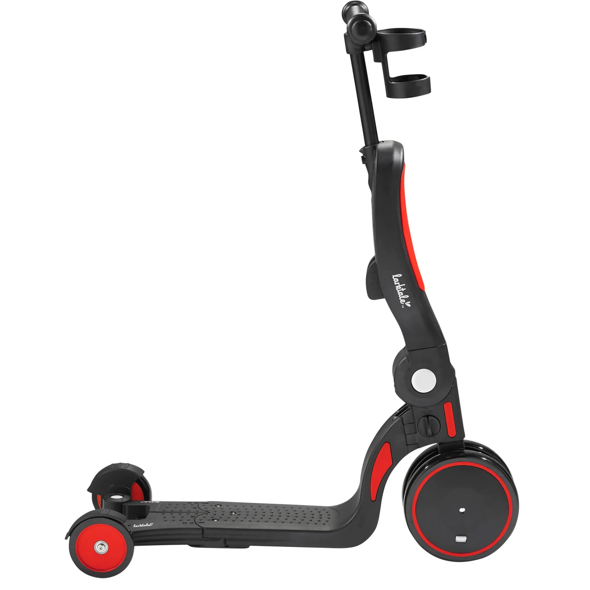 Kids Larktale Scoobi™ 5-in-1 Convertible Scooter - Red