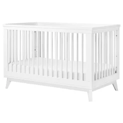 Babyletto Cribs & Mattresses|Cribs & Mattresses>Scoot 3-in-1 Convertible Crib - White