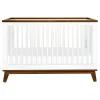 Babyletto Cribs & Mattresses|Cribs & Mattresses>Scoot 3-in-1 Convertible Crib - White / Walnut