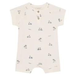 BOY Fixoni Rompers & Jumpsuits>Scooter Print Romper 6-24m