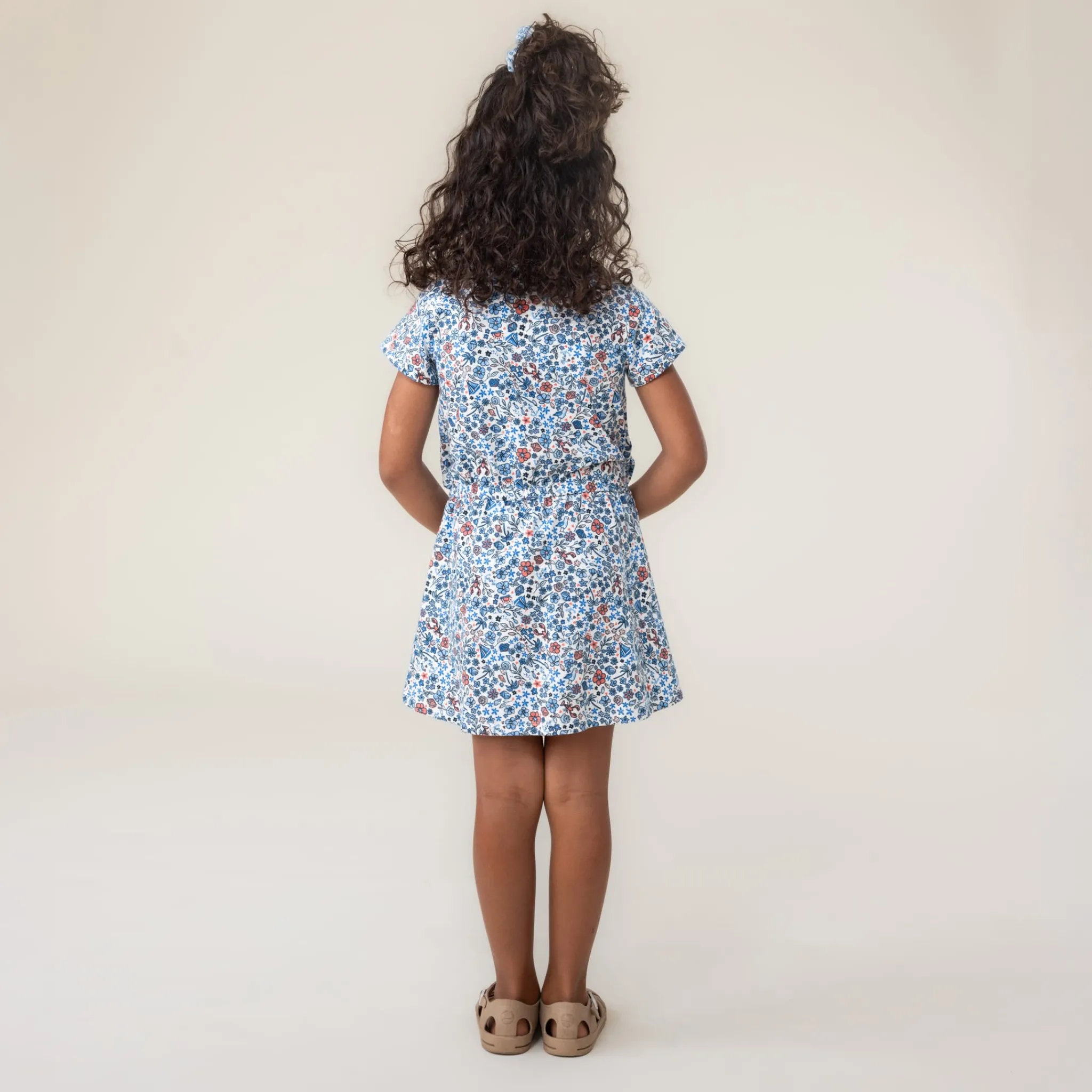 Kids Nano Dresses & Rompers>Sea Flowers Dress 2-12
