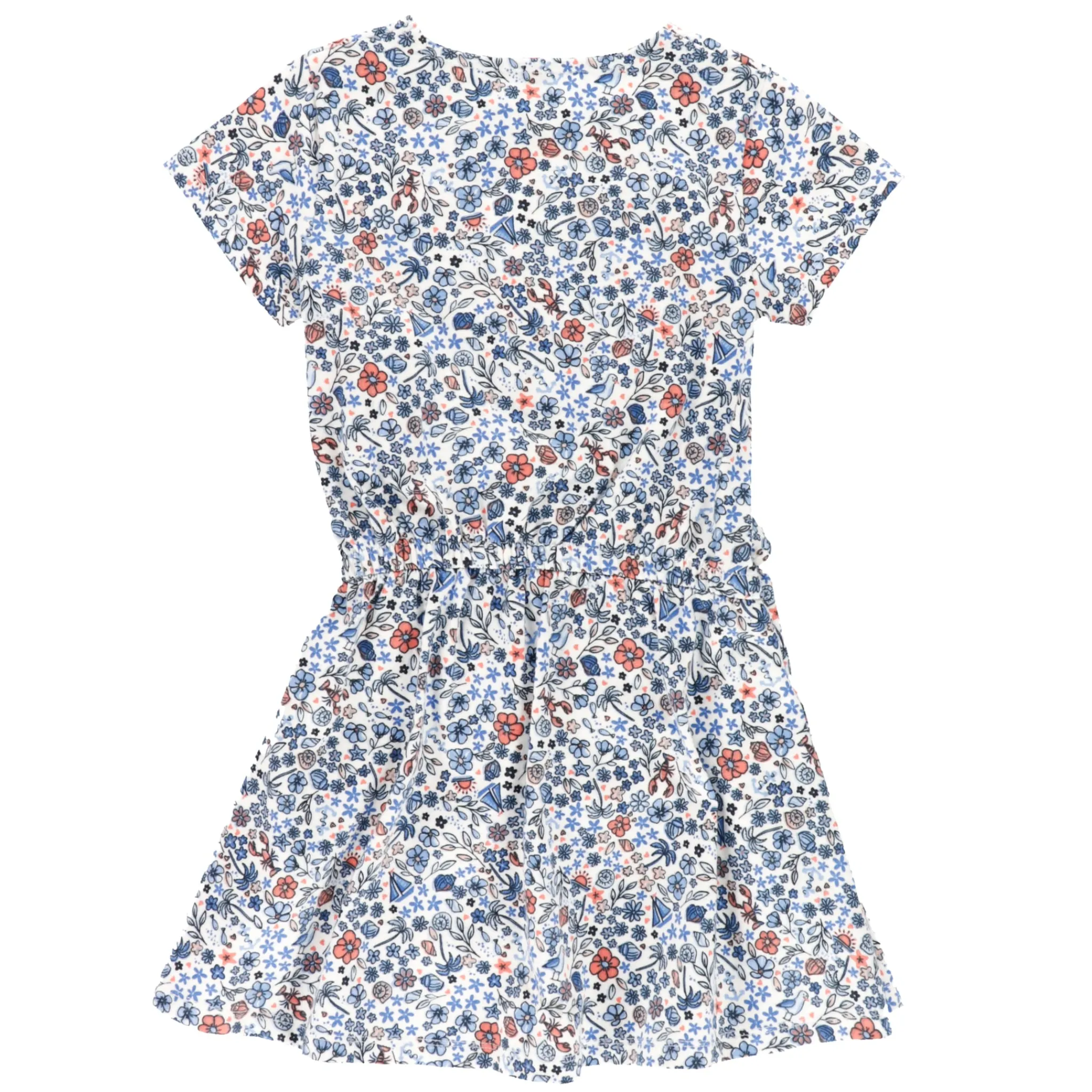 Kids Nano Dresses & Rompers>Sea Flowers Dress 2-12