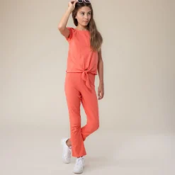 Kids Nano Sea Ribbed Flare Pants 2-12