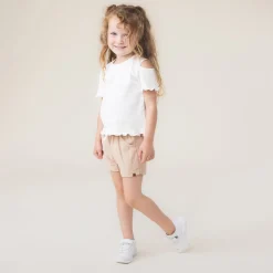 Kids Nano Tops>Sea Ribbed T-shirt 2-12
