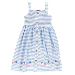 Kids Nano Sea Vichy Dress 2-12