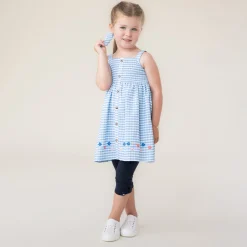 Kids Nano Sea Vichy Dress 2-12