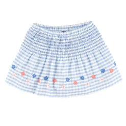 Kids Nano Skirts>Sea Vichy Skort 2-12